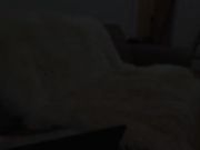 Ragazza nuda a casa incontra ragazzo, dalla pizza